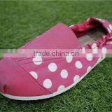 Dot Printing Fashion Women Men Canvas Shoes thumbnail-1