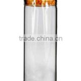 hot sale high quality glass test tube with cork