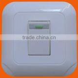 European Style Flush Mounting One Gang One Way Wall Switch (F5001)