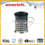 Custom Creative Double Wall Ceramic Mug Cup thumbnail-1