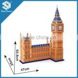 London The Elizabeth Tower Big Ben 3d Jigsaw Puzzle Brain Teaser Luxury Version thumbnail-1