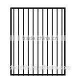 Aluminum Fence Gate Swimming Pool Fencing Gate Flat Top Black Color F500 thumbnail-3