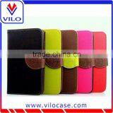 New Arriving Folio Leather Case With Card Slots for Samsung Galaxy S6 thumbnail-1