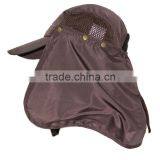 Breathable Sun Shield Flap Hat 360 Degree UV Protection Cap for Farming thumbnail-5