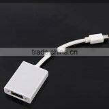 Definitely Hot Sale Male Mini DP Display Port to Female VGA M/F Converter With DP Input and VGA Output