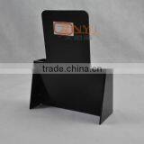 Desktop Colour Balck Acrylic A4 Paper Holder Magazine Rack thumbnail-4