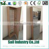 Tall Wood Cabinet for News Paper