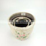 Rustic Style Hand Made Flower Pot thumbnail-3