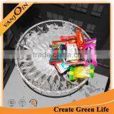 Clear Decorative Round Glass Plate On Sale thumbnail-3