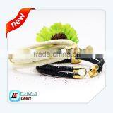 Most Popular Genuine Bracelet Men ,high Class Red Stingray Cord for Watch Lovers,fashion Wrap Bracelets Leather Treaty Bracelet thumbnail-1