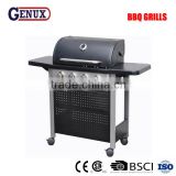 Easily assembled 4 burners gas bbq grills