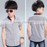 China Manufacturers Fashion Clothes Plain Boys Fashion Dress Top Shirt thumbnail-5