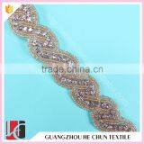 HC4771-1 Hechun Indian Hand Embroidery Work Fashion Garment Trim Types thumbnail-2