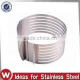 Adjustable Layer Cake Slicing Kit Mousse Mold Ring 6.5 Inch to 7.5 Inch