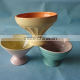 YT stock ceramic ice cream cup
