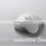 2015 New Design Charging Four Leaf Clover Shape High Brightness White Or Yellow Human Body Induction Lamp with 3M tape