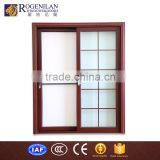 ROGENILAN 2 Tracks Room Safety Door Design With Grill thumbnail-2