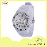 2015 New design promotion colorful silicone unisex watch