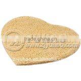 Promotional Heart Shaped Cleaning Loofah Sponge Pad