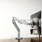 Single Desk Clamp Adjustable Lcd Laptop Monitor Arm / Stand Vesa Mount Monitor Arm Flexible Swing Arm thumbnail-2