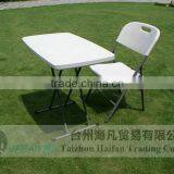 High Quality 132cm Plastic Adjustable Picnic Table for Party/hot Sell Banquet Plastic Table With Removable Legs thumbnail-2