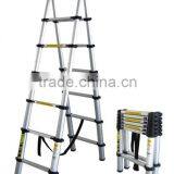 Aluminium Double Side Telescopic Ladder With 2.6 m thumbnail-1