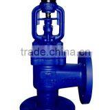 DIN Angle Pattern Bellows Sealed Globe Valve