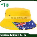 Bright color Bucket hat with UK flag