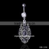 Wholesale Belly Button Jewelry 14G Navel Piercing Ring thumbnail-1