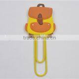 School Bag Shape Cartoon Pvc Bookmark thumbnail-1