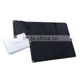 Folding Portable 60w Sunpower Solar Panels With Controller thumbnail-3