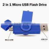 Bulk buy plastic and metal OTG usb flash drive, smartphone/mobile phone pendrive 4GB 8GB, 16GB 32GB