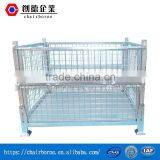 Collapsible Galvanized Stacking Metal Bins Stillage for Storage thumbnail-2