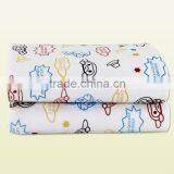 2015 New Products Cartoon Pattern Baby Bamboo Terry Portable Changing Pad
