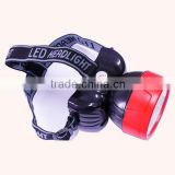 High power plastic rechargeable LED headlight