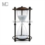 Wholesale blown sand timer with metal frame