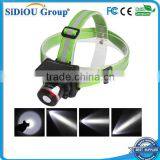 Sidiou Group XPE 5W Spotlight Solar Charging Light Headlamp Headlight UK/EU Plug Flashlight Head Torch Light To Bike Camping thumbnail-1