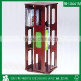 Rotating Bookcase, Solid Wood Bookcase, Antique Bookcase