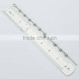 Classical 18k White Gold Plated Bracelet Musical Note Jewelry Inlaid Precious Gemstone for Party thumbnail-2