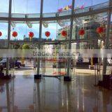 3-wing Manual Glass Revolving Door
