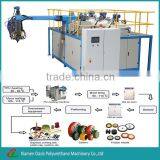 High Quality Three Component Thermoplastic TDI+MOCA Elastomer Casting/pouring Machine