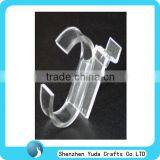 Small Watch Slatwall Acrylic Shelf Clear Wall Mounted Plastic Slatwall Display Shelf For Watch thumbnail-1