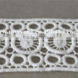 New Lace Designs 2016 Cotton Embroidery Lace With 5cm in White Lace for Lady Clothing thumbnail-3