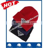 100% acrylic soft ladies beanie hat and cap with stone embroidery logo on cuff wholesale factory alibaba china