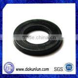 China Custom Black Nylon Flat Plastic Gasket