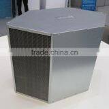 Hexagonal Aluminum Cross-counterflow Heat Exchanger for Air Conditioning System thumbnail-2