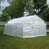 Garden Greenhouse Polytunnel Galvanised Greenhouse With Steel Door4x3x2 thumbnail-1