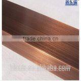 Wire Drawing /sandblasting / Powder Coated Bronze Anodized Surface Treatment Aluminium Profiles thumbnail-1