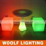 Plastic Strong Color Changing Cube LED Lighting Seat thumbnail-2