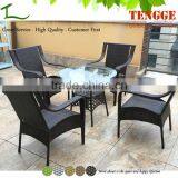 UV Weather Resistant Wicker 5 Piece Outdoor Patio Dining Set thumbnail-1
